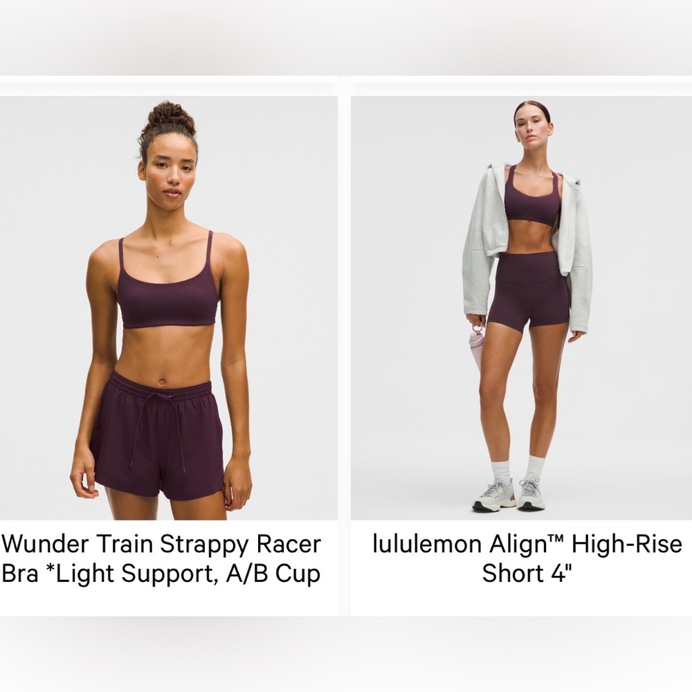 Lululemon Plum Set